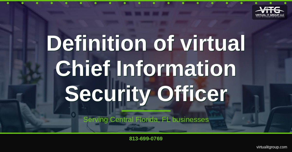 vCISO Services in Central Florida: How MSPs Deliver Strategic Cybersecurity Leadership to Tampa Bay Businesses | Central Florida IT Services