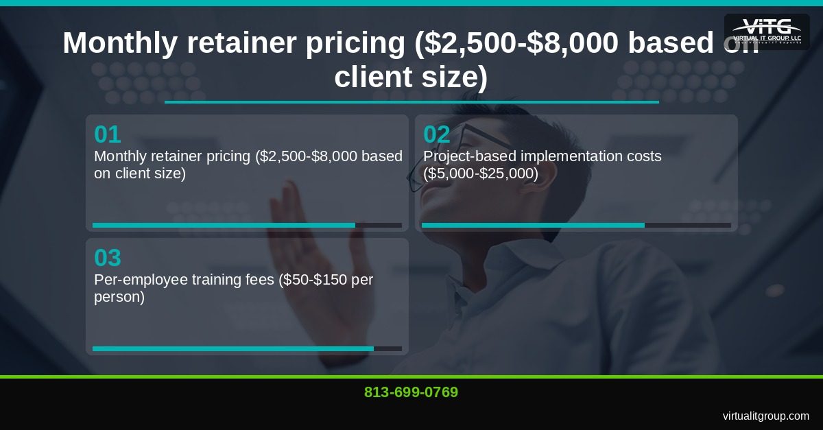 Healthcare professionals reviewing HIPAA compliance documentation in a Central Florida medical office